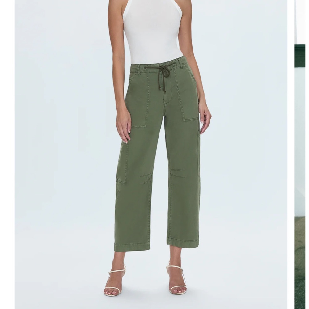 Pistola SABRINA CURVED UTILITY PANTS - MEADOW size 26